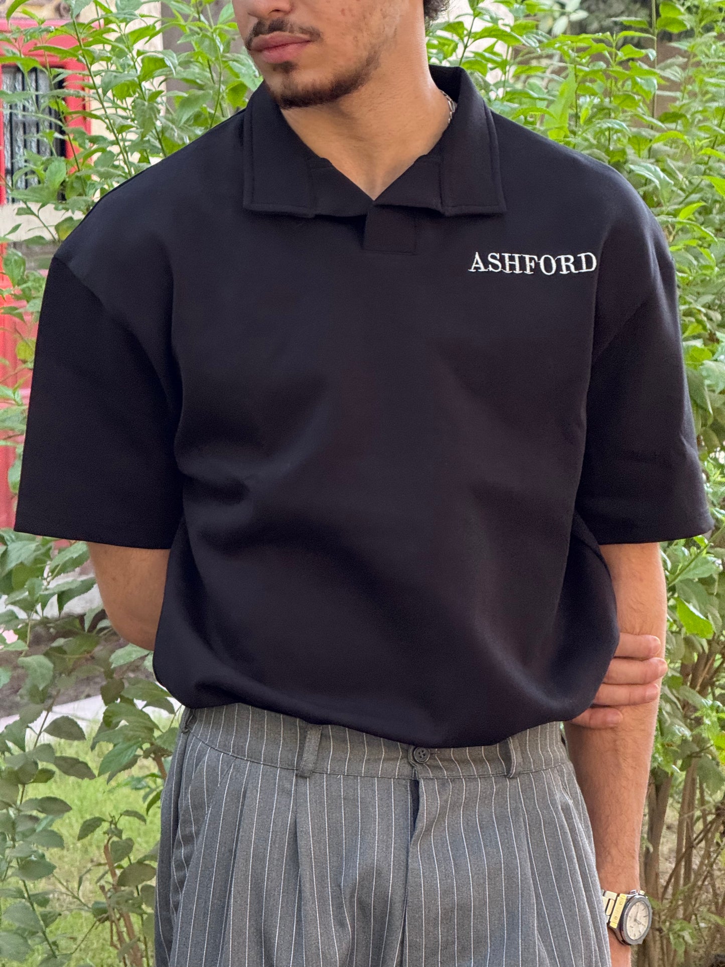 ASHFORD BLACK POLO