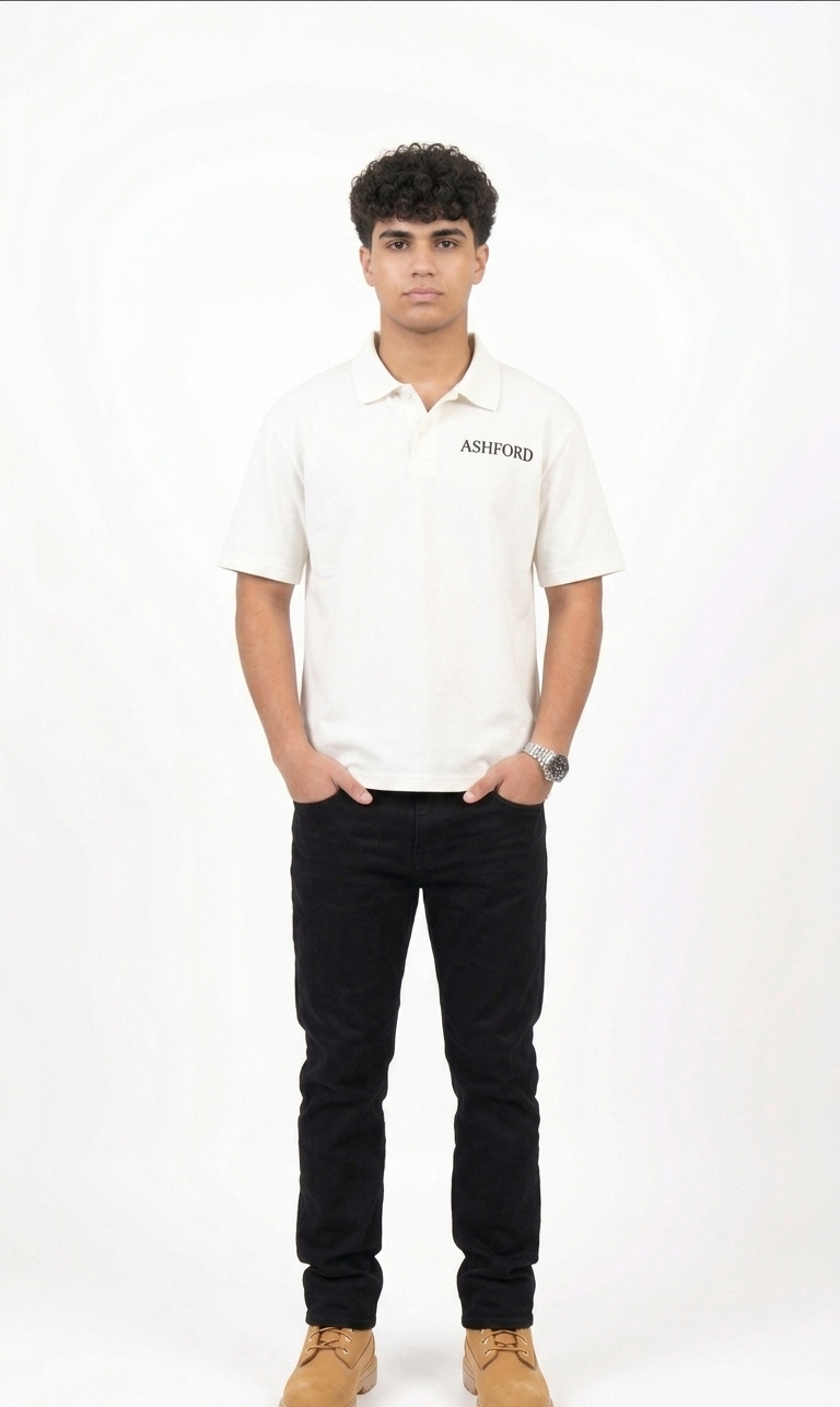 ASHFORD WHITE POLO